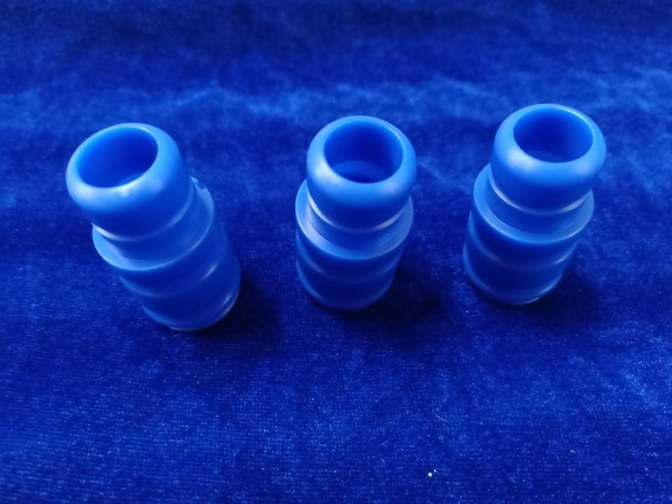Parti blu di CNC di POM Acetal Copolymer Connector Automotive