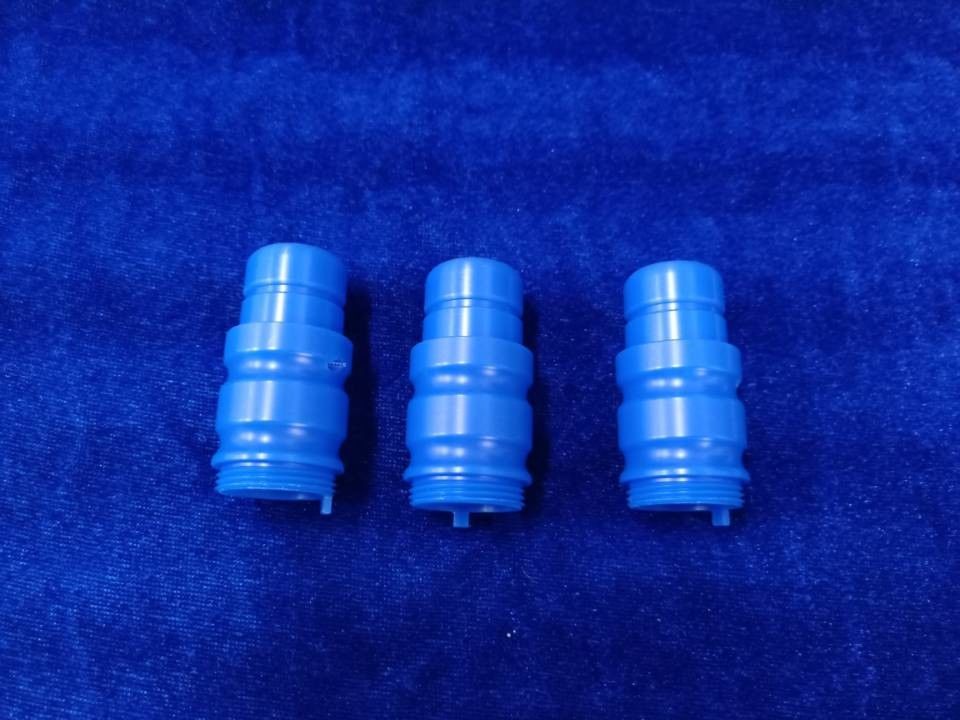 Parti blu di CNC di POM Acetal Copolymer Connector Automotive