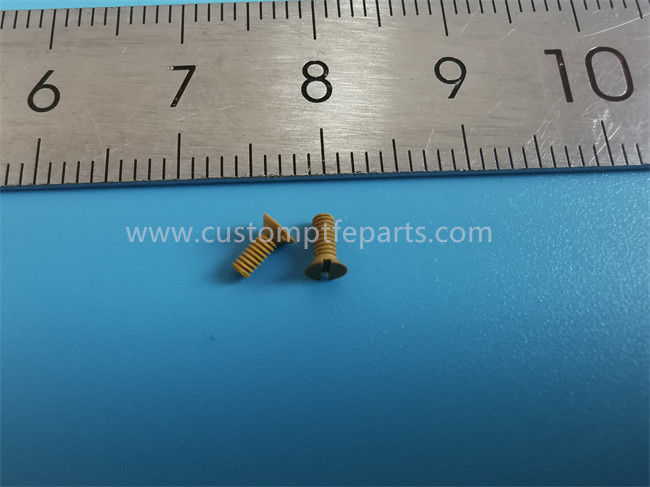 CNC di 2mm che lavora resistenza a macchina ad alta temperatura delle parti della vite di plastica di PAI Torlon 4203