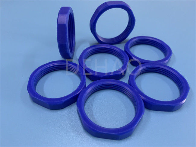 Dado di plastica blu