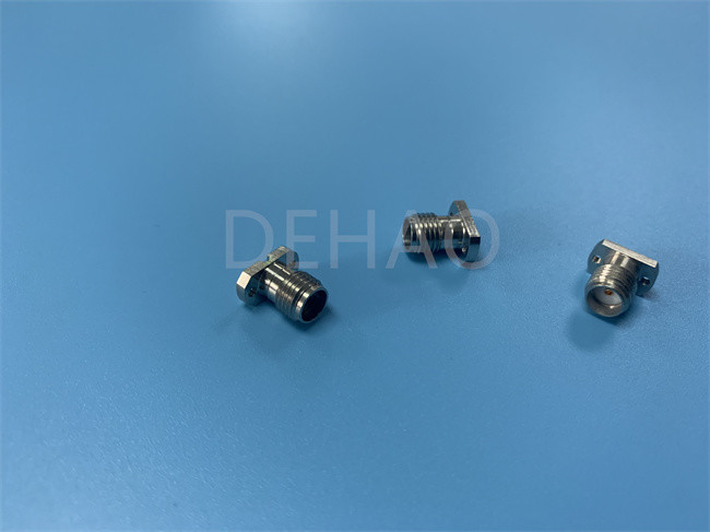 Parti su ordinazione dell'isolante PTFE per 2,92 l'oro del connettore coassiale 40G di rf placcato